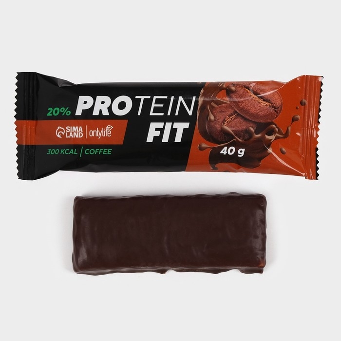 Протеиновый батончик Protein Bar, вкус: кофе, 40 г Протеиновый батончик Protein Bar, вкус: кофе, 40 г