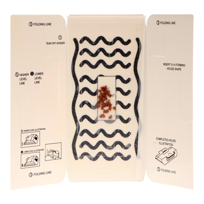 Ловушка-домик клеевая с приманкой, от тараканов и муравьев SAFEX, 5 шт Ловушка-домик клеевая с приманкой, от тараканов и муравьев SAFEX, 5 шт