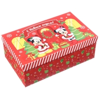 Новый год. Набор коробок 10 в 1 "С Новым годом!", Disney красная