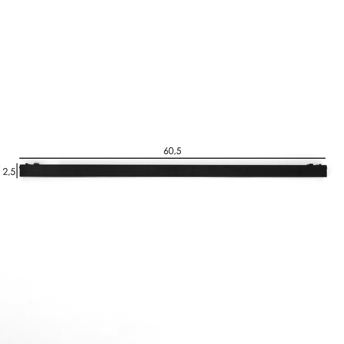 Светильник трековый ULTRA Светильник трековый ULTRA "Линия" LED 20Вт 3000K-5700К CRI90 черный 61,5х2,6х2,4см