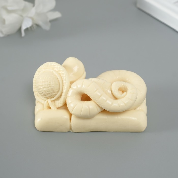 Молд силикон Молд силикон "Змея на отдыхе" 3,5х7,3х4,7 см