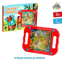 Настольная игра «Лесной лабиринт», 1 игрок, 3+