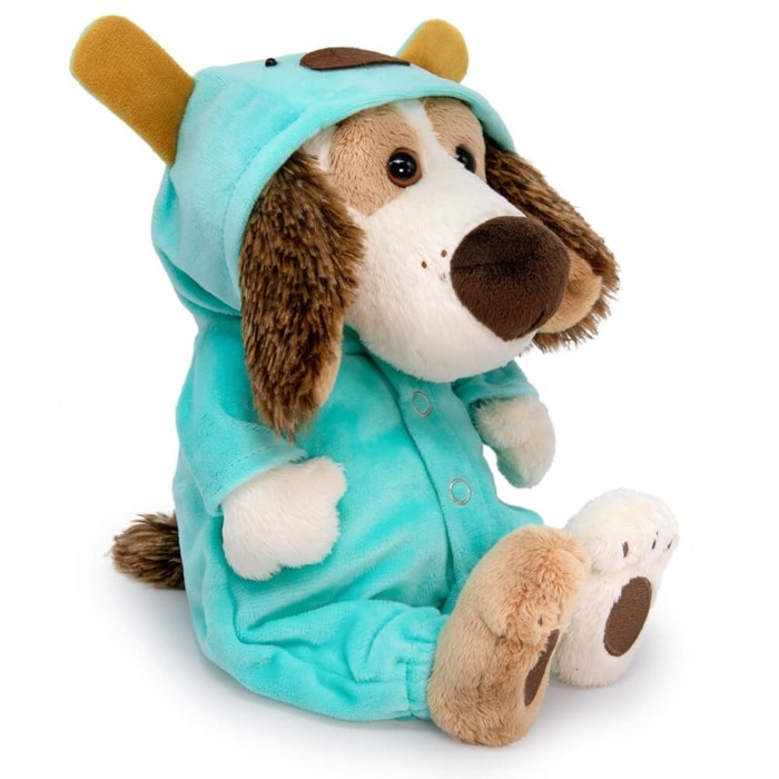 Мягкая игрушка «Бартоломей Baby в комбинезоне «Собачка», 20 см Мягкая игрушка «Бартоломей Baby в комбинезоне «Собачка», 20 см
