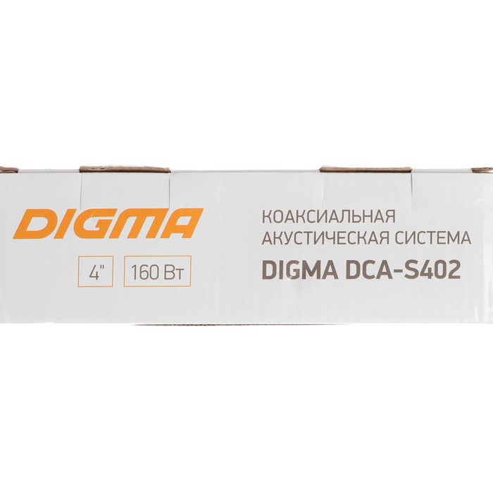 Акустическая система Digma DCA-S402, 10 см, 160 Вт, набор 2 шт Акустическая система Digma DCA-S402, 10 см, 160 Вт, набор 2 шт