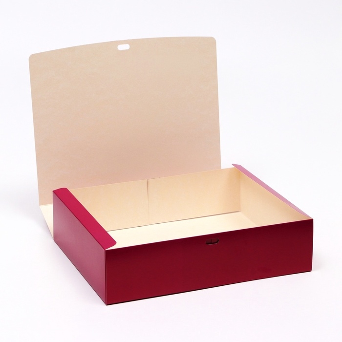Коробка складная «Бордовая», 31 х 24,5 х 9 см Коробка складная «Бордовая», 31 х 24,5 х 9 см