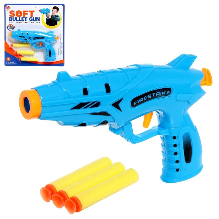 Бластер Hunter, стреляет мягкими пулями, цвет МИКС Бластер Hunter, стреляет мягкими пулями, цвет МИКС