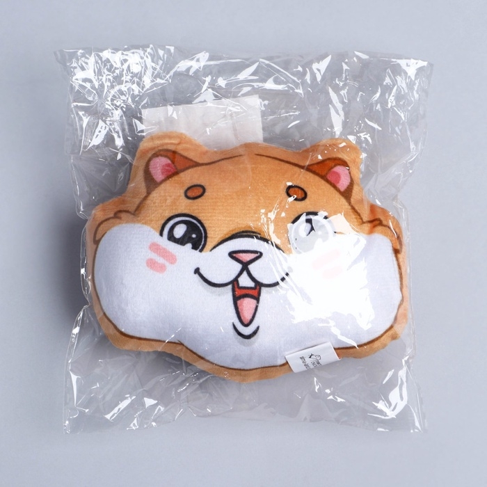 Игрушка для кошек с мятой «Хомячок», 12 х 9,2 см Игрушка для кошек с мятой «Хомячок», 12 х 9,2 см