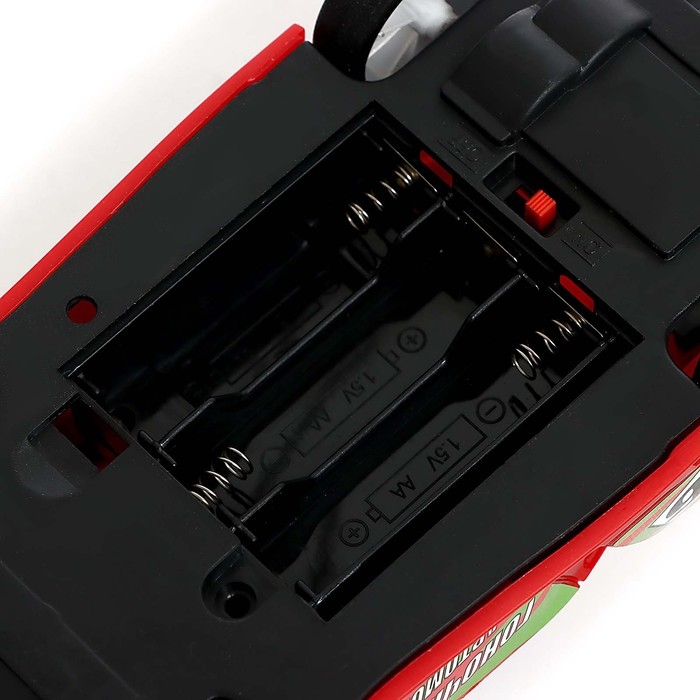 Машина радиоуправляемая «Суперкар», на батарейках, цвет красный