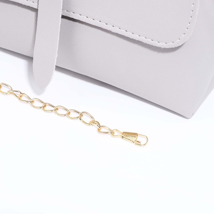 Сумка-мессенджер на магните, цвет серый Сумка-мессенджер на магните, цвет серый