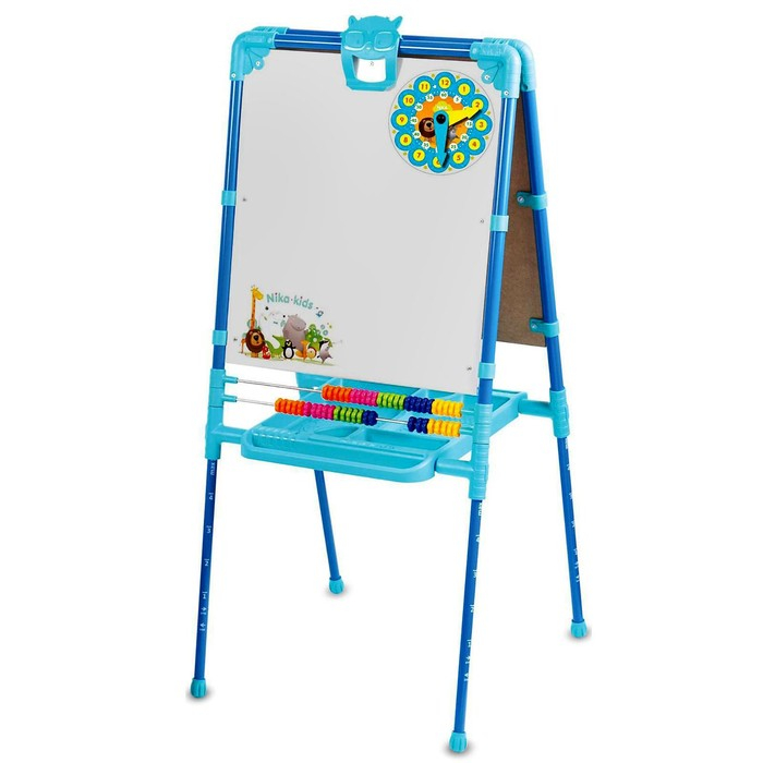Мольберт детский, двусторонний «Растущий», регулируется по высоте, размер 755 × 516 × 70 мм, МИКС Мольберт детский, двусторонний «Растущий», регулируется по высоте, размер 755 × 516 × 70 мм, МИКС