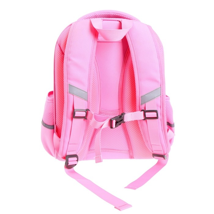 Рюкзак каркасный 38 х 30 х 20 см, + пенал, Bruno Visconti Рюкзак каркасный 38 х 30 х 20 см, + пенал, Bruno Visconti "Зефирный зайка"