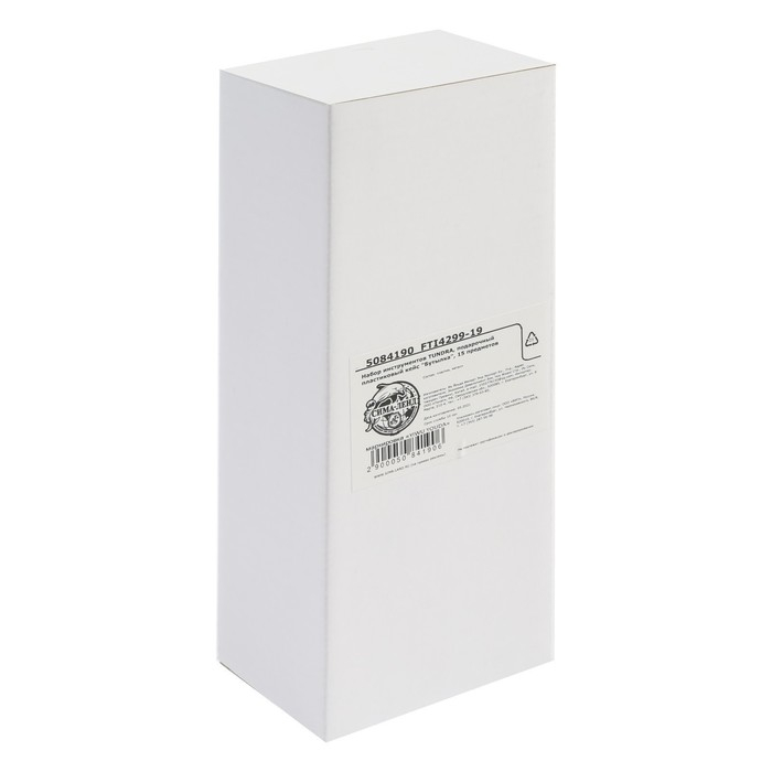 Набор инструментов ТУНДРА, подарочный пластиковый кейс  Набор инструментов ТУНДРА, подарочный пластиковый кейс "Бутылка", 15 предметов