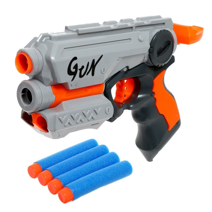 Бластер «Сила», мягкие пули, МИКС Бластер «Сила», мягкие пули, МИКС