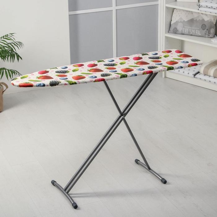 Доска гладильная Nika «Ника 1+», 122×34,5 см, регулируемая высота до 80 см, рисунок микс Доска гладильная Nika «Ника 1+», 122×34,5 см, регулируемая высота до 80 см, рисунок микс