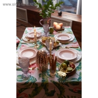 Скатерть "Доляна" Tropical kitchen 180х144 см, 100% хлопок, 164 г/м2