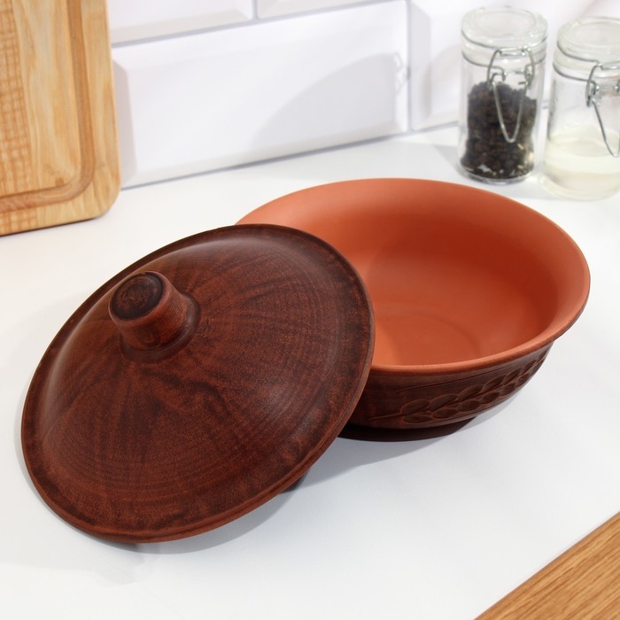 Кокотница  Кокотница "Колос", 0,55 л.,11х16х16 см