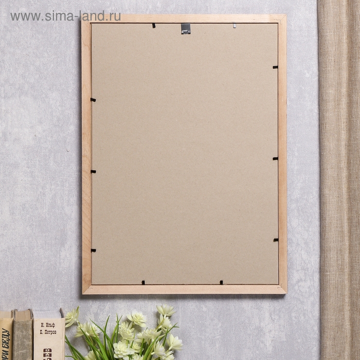 Фоторамка сосна с20 махагон 30х42 см (пластиковый экран) Фоторамка сосна с20 махагон 30х42 см (пластиковый экран)