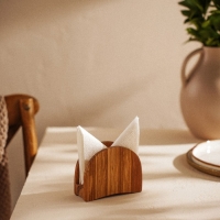 Салфетница из дуба Sima-Land Home, 12×9 см