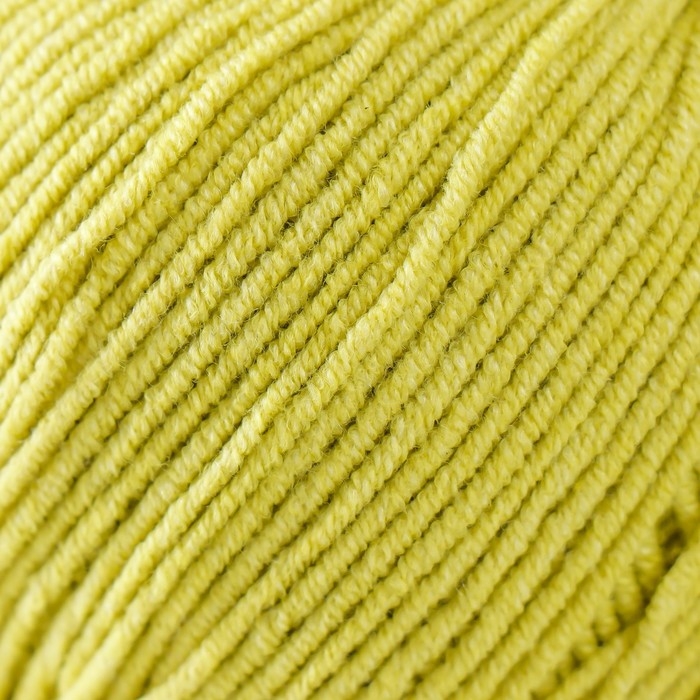 Пряжа "Jeans" 55% хлопок, 45% акрил 160м/50гр (29 яр. салат)