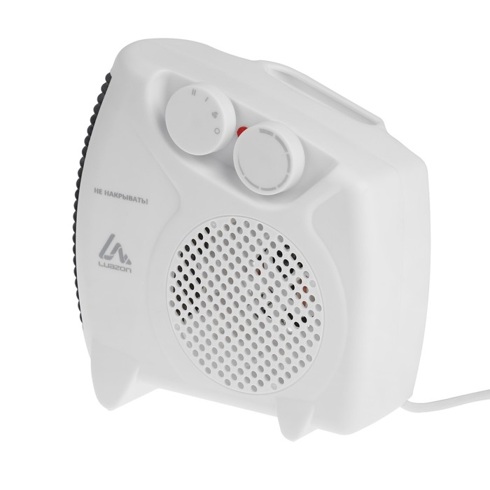 Тепловентилятор Luazon LTO-05, напольный, 2000 Вт, 2 режима, до 20 м², белый Тепловентилятор Luazon LTO-05, напольный, 2000 Вт, 2 режима, до 20 м², белый