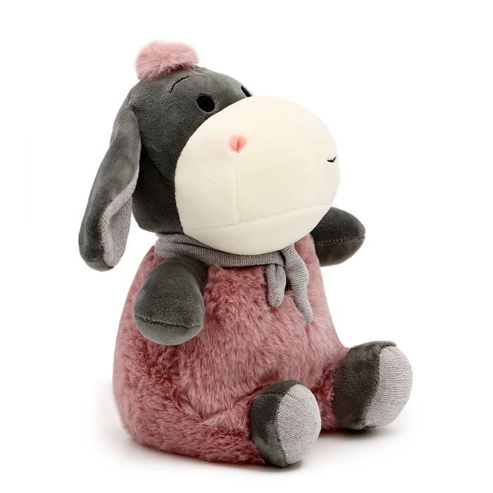 Мягкая игрушка «Ослик», 23 см, цвет розовый Мягкая игрушка «Ослик», 23 см, цвет розовый