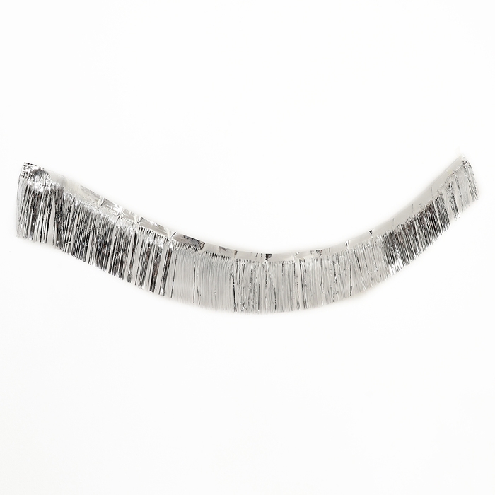 Гирлянда «Дождик» с липкой лентой, 2 метра, цвет серебристый Гирлянда «Дождик» с липкой лентой, 2 метра, цвет серебристый