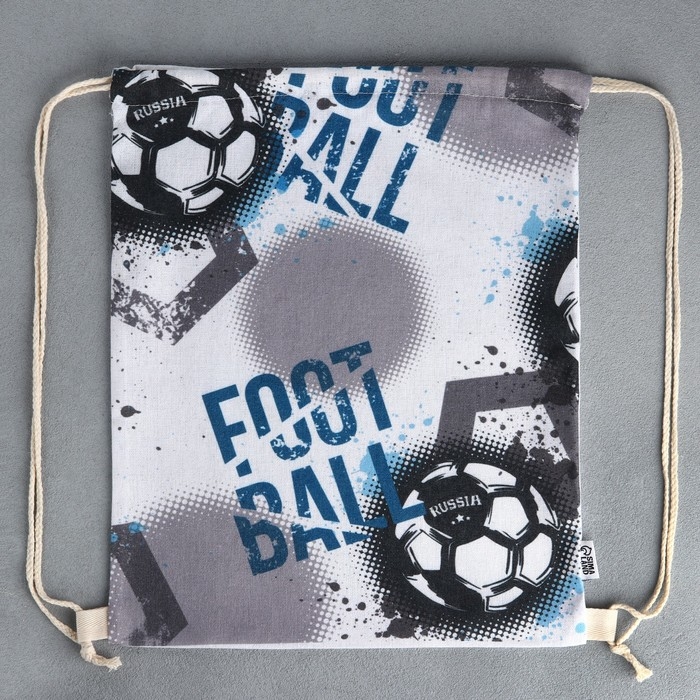 Мешок для обуви «Футбол» хлопковкая 30 х 40 см Мешок для обуви «Футбол» хлопковкая 30 х 40 см