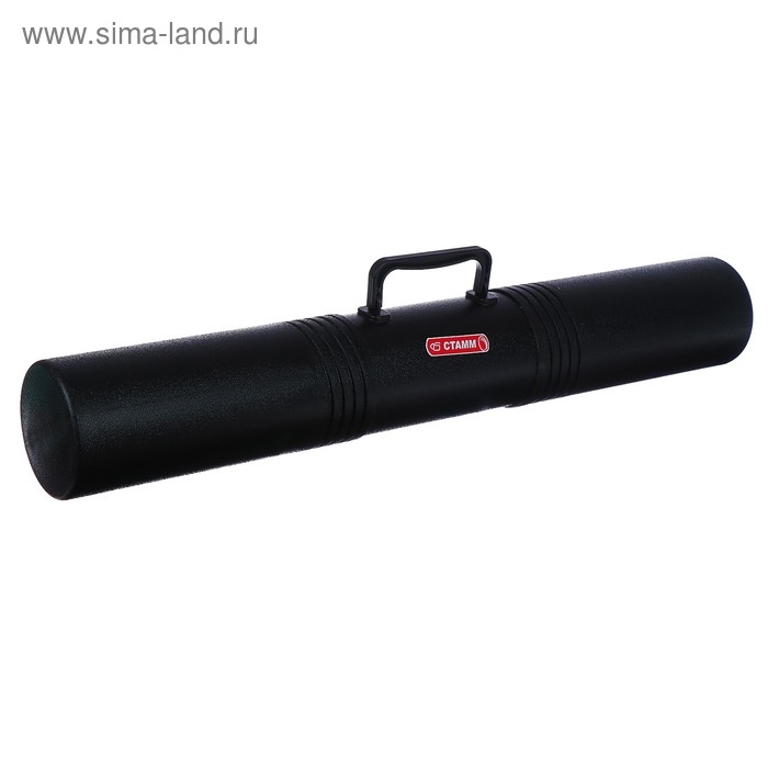 Тубус А1 диаметр 100 мм, длина 650 мм, 3 секции, Стамм, с ручкой, черный Тубус А1 диаметр 100 мм, длина 650 мм, 3 секции, Стамм, с ручкой, черный