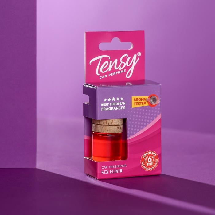 Ароматизатор Tensy Секс эликсир, бутылочка, 6 мл, ТВ-03 Ароматизатор Tensy Секс эликсир, бутылочка, 6 мл, ТВ-03