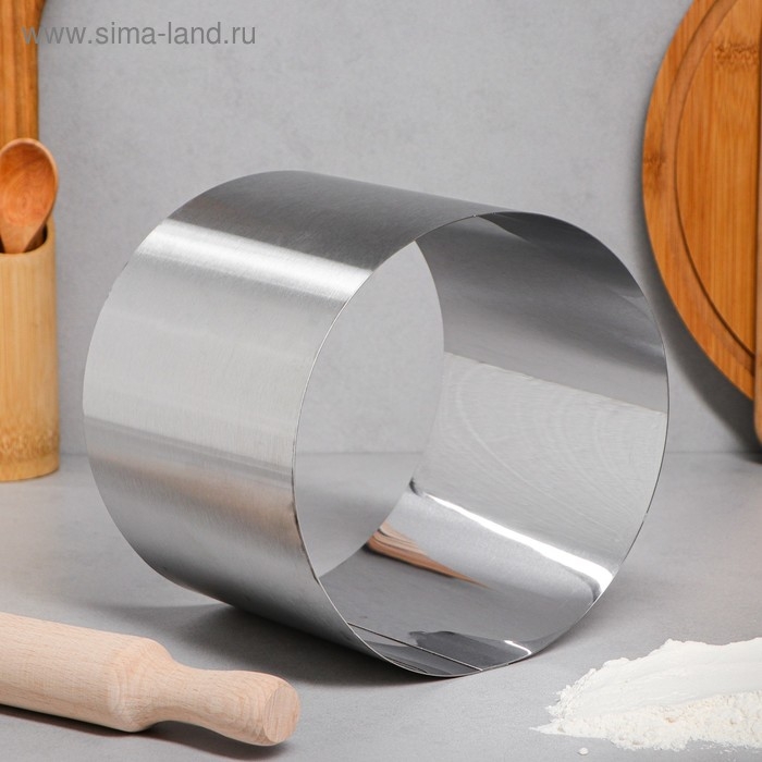 Форма для выпечки и выкладки «Круг», h-14, d-18 см Форма для выпечки и выкладки «Круг», h-14, d-18 см