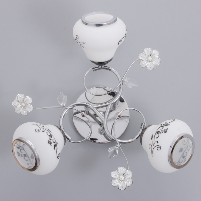 Люстра Люстра "Адена" 3х40Вт Е27 Хром МОДЕЛЬ: 2612380