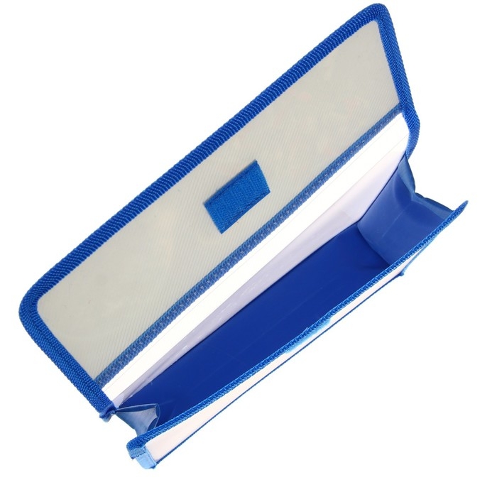 Папка для тетрадей А5 (230 х 190 х 50 мм), с клапаном на липучке, пластик/текстиль, Calligrata, Папка для тетрадей А5 (230 х 190 х 50 мм), с клапаном на липучке, пластик/текстиль, Calligrata, "Трансформер"