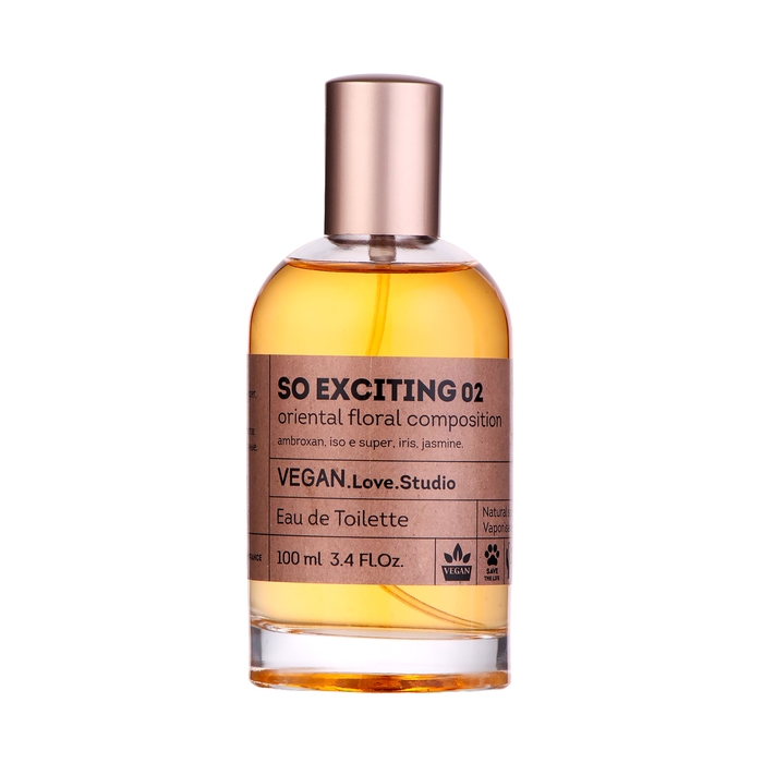 Туалетная вода женская Vegan Love Studio So Exciting 02 (по мотивам Molecules 02), 100 мл Туалетная вода женская Vegan Love Studio So Exciting 02 (по мотивам Molecules 02), 100 мл