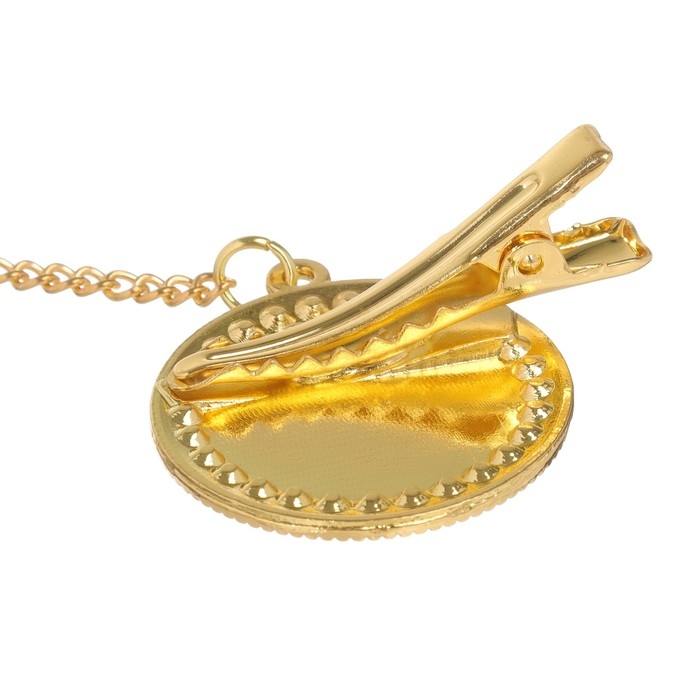 Соска - пустышка силиконовая ортодонтическая «Наш ангел», от 6 мес., с колпачком + держатель - цепочка, цвет черный/золото, стразы Соска - пустышка силиконовая ортодонтическая «Наш ангел», от 6 мес., с колпачком + держатель - цепочка, цвет черный/золото, стразы