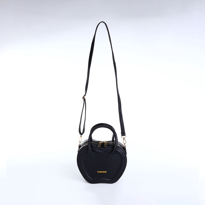 Сумка женская кросс-боди на молнии, цвет чёрный Сумка женская кросс-боди на молнии, цвет чёрный