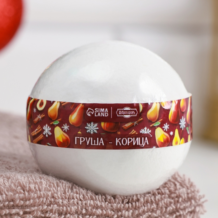 Новый год Набор бомбочек 3 шт Новый год Набор бомбочек 3 шт "Мандарин, Груша- корица, Ваниль"