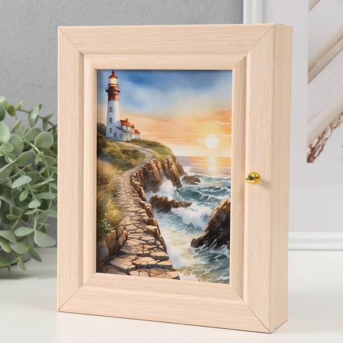 Ключница Ключница "Маяк и восход" 19х24 см