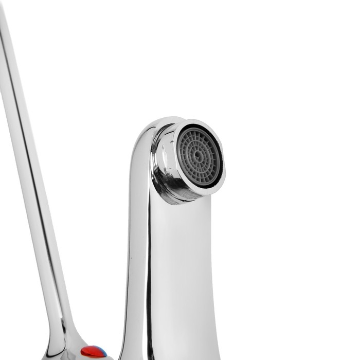 Смеситель для раковины Смеситель для раковины "Эверест" B10-37, однорычажный, излив 94 мм, хром