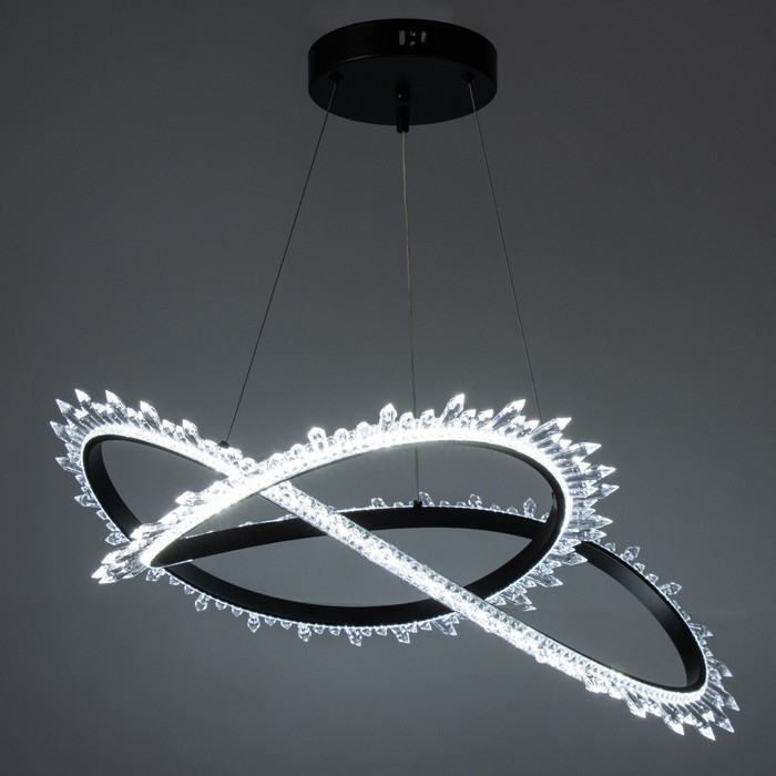 Светильник BayerLux Светильник BayerLux "Кристаллы" LED 110Вт 3000-6000К черный 52х47х100 см