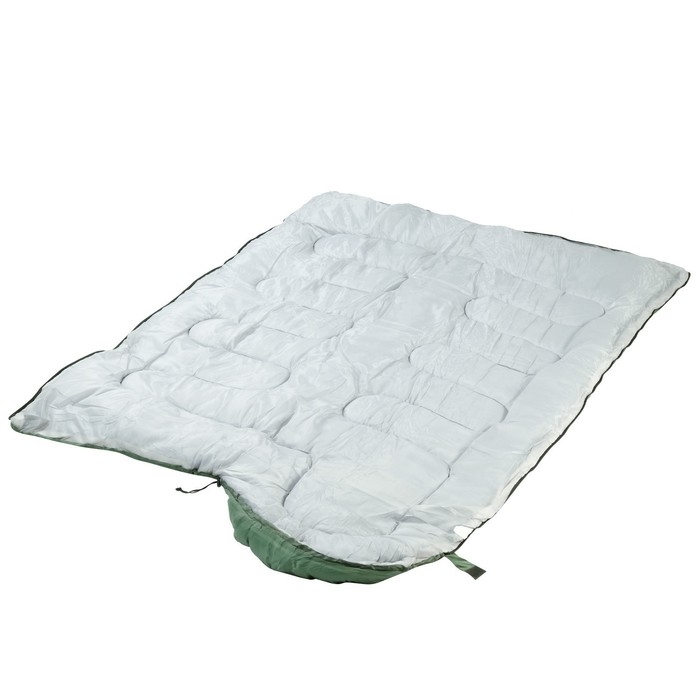 Спальный мешок туристический, 220 х 75 см, до -20 градусов, 700 г/м2, цвет мха Спальный мешок туристический, 220 х 75 см, до -20 градусов, 700 г/м2, цвет мха