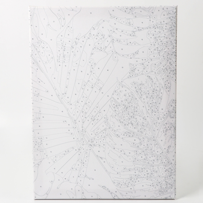 Картина по номерам с подрамником и поталью «Золотые тропики», 30 х 40 см Картина по номерам с подрамником и поталью «Золотые тропики», 30 х 40 см