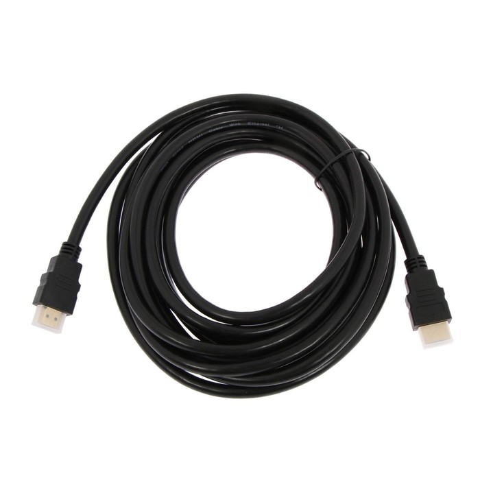 Кабель HDMI Windigo, HDMI(m)-HDMI(m), v 1.4, 5 м, позолоченные разъемы, 3D, 4K, черный Кабель HDMI Windigo, HDMI(m)-HDMI(m), v 1.4, 5 м, позолоченные разъемы, 3D, 4K, черный