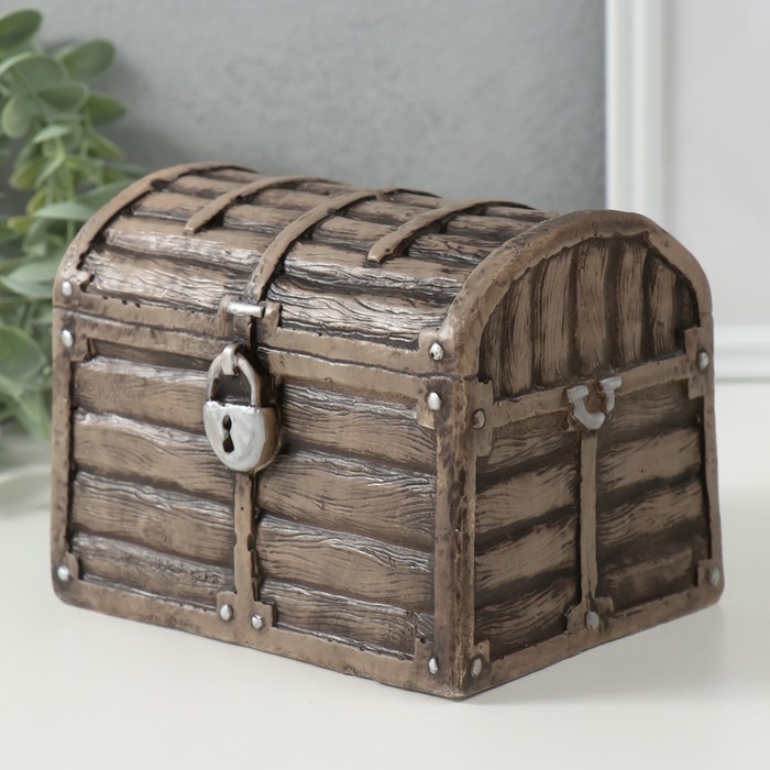 Копилка "СУНДУК " 11 х 14 х 10,5 см.