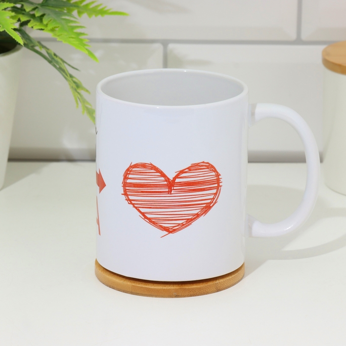 Кружка сублимация Кружка сублимация "Самая лучшая на свете мама", c нанесением