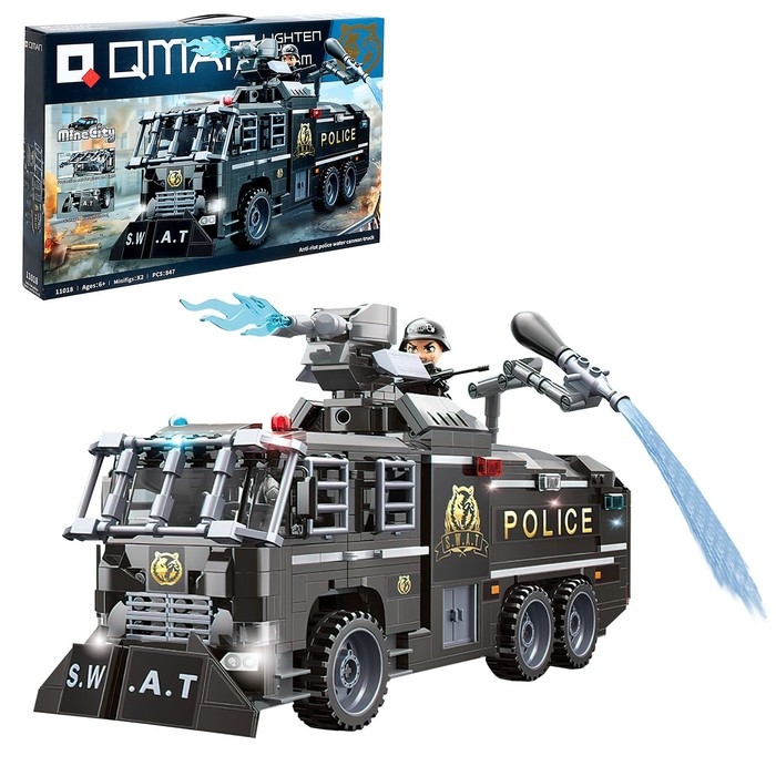 Конструктор Спецназ «Штурмовой патруль», 847 деталей Конструктор Спецназ «Штурмовой патруль», 847 деталей