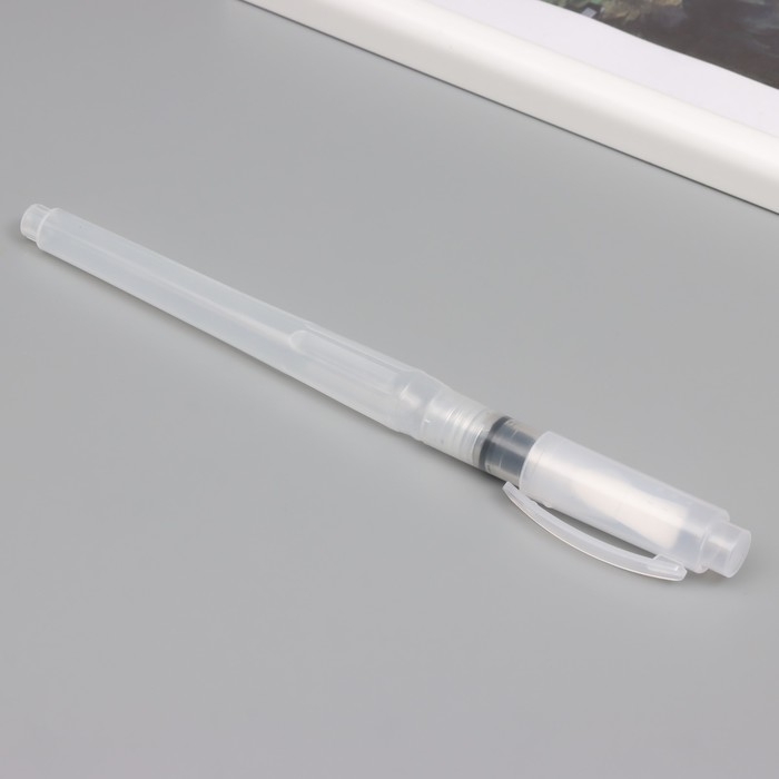 Кисть для туши и краски размер 0,8х1,5 см нейлон 1,5х2,2х18,2 см Кисть для туши и краски размер 0,8х1,5 см нейлон 1,5х2,2х18,2 см