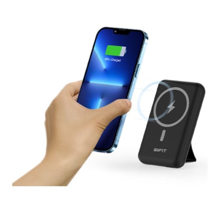 Внешний аккумулятор Wifit WIMAG Pro, 10000мАч, MagSafe, черный Внешний аккумулятор Wifit WIMAG Pro, 10000мАч, MagSafe, черный