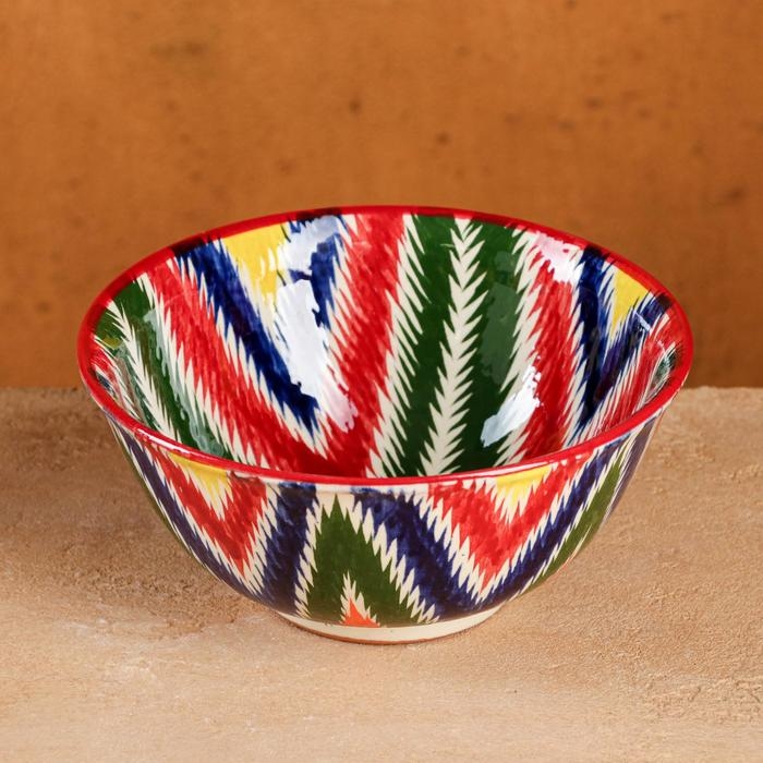 Коса Риштанская Керамика  Коса Риштанская Керамика "Атлас" 15,5 см, средняя, разноцветный