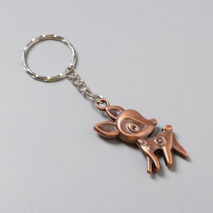 Брелок металл  Брелок металл "Олень" МИКС 4,5х2 см