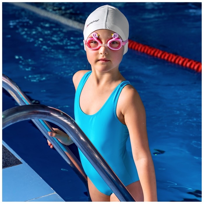 Очки для плавания детские «На волне» «Лебедь», беруши Очки для плавания детские «На волне» «Лебедь», беруши